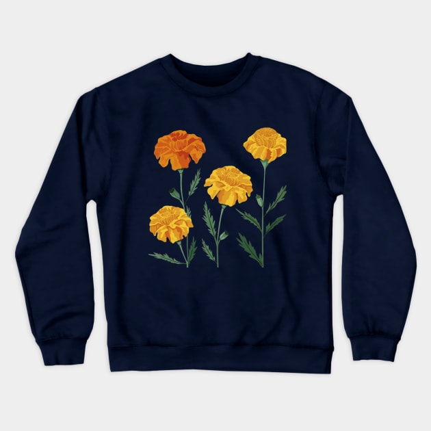 Marigold Crewneck Sweatshirt by AnimeVision